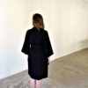 0001 Dress Kimo_Bamboo Silk_black-1