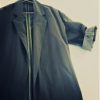 0010 Coat Pockets - Charcoal Organic Cotton