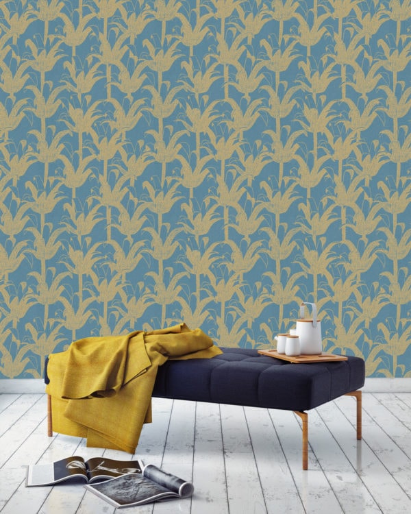 Hô Turquoise Wallpaper