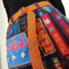 Ceinture tissée orange fluo mdcdo portée