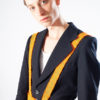 harnais tissé orange porté upcycling mdcdo
