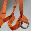 harnais tissé orange upcycling mdcdo