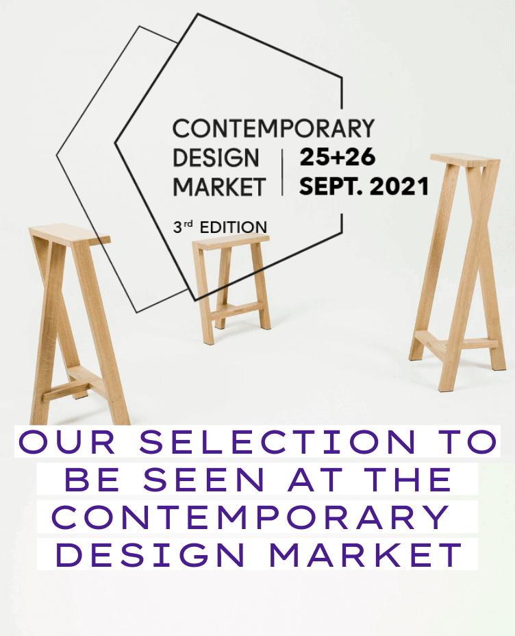 Our selection to be seen at the Contemporary Design Market