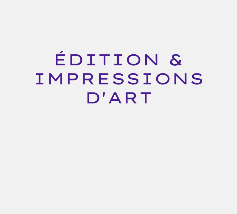 Édition & Impressions d'art