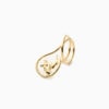 Pepite II Ring in Vermeil, packshot, Sarah Vankaster Handmade Jewelry, Erosion Collection