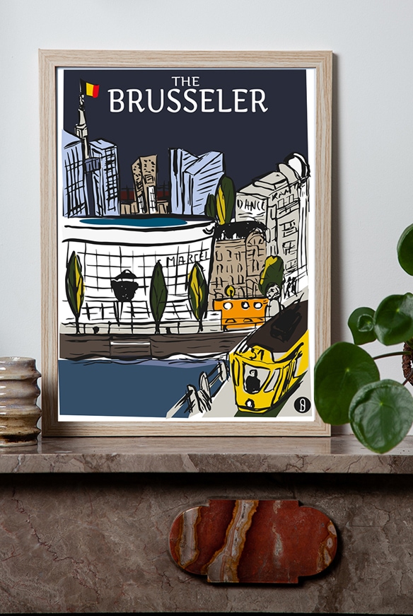 Poster The Brusseler Sainctelette