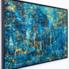 Tableau par Martin Coiffier - "Souvenir" Bleu